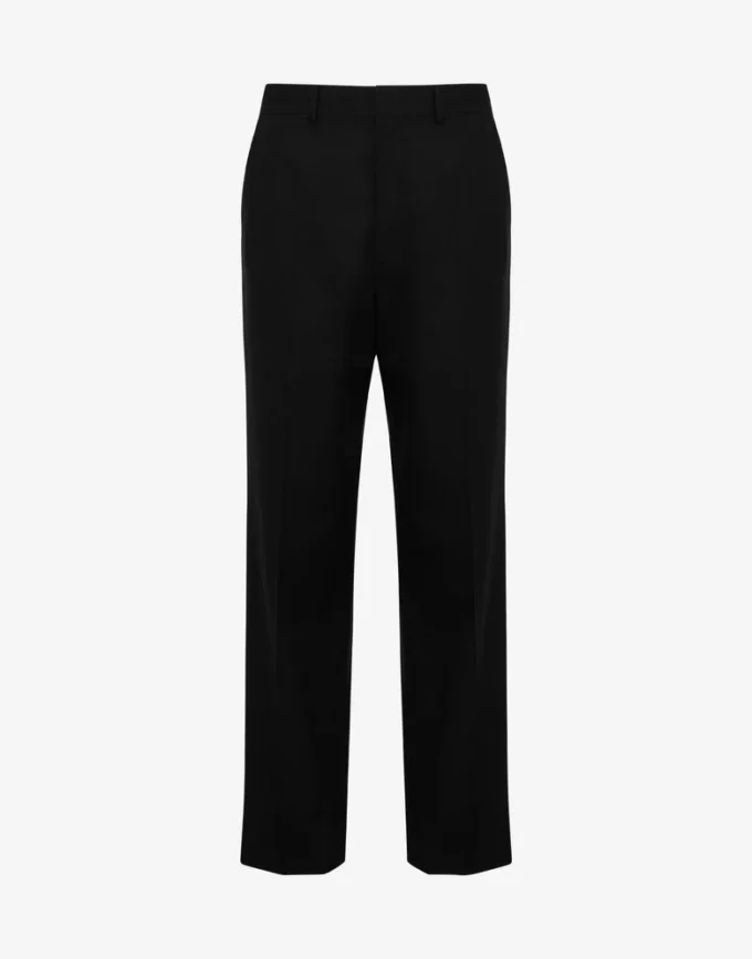 Pantaloni in tela di lana
