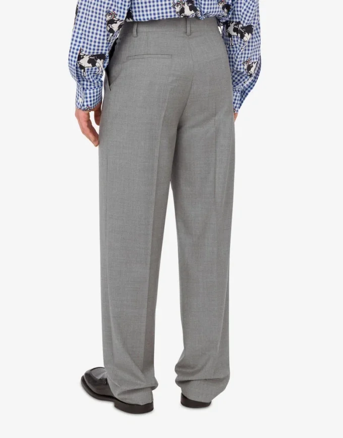 Pantaloni in tela di lana