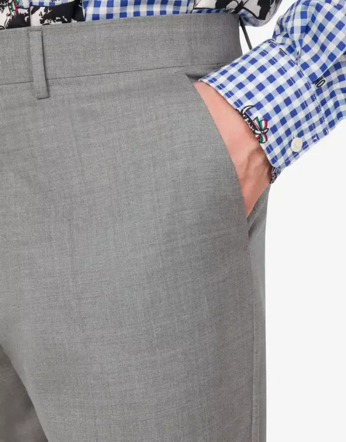 Pantaloni in tela di lana