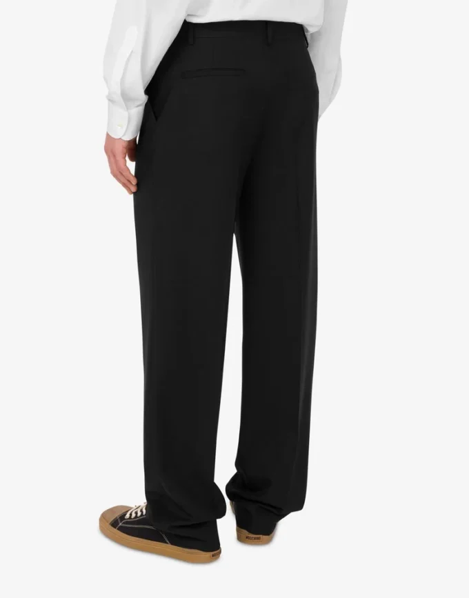 Pantaloni in tela di lana