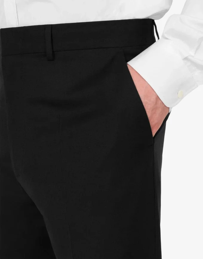 Pantaloni in tela di lana