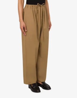 Pantaloni in twill di cotone
