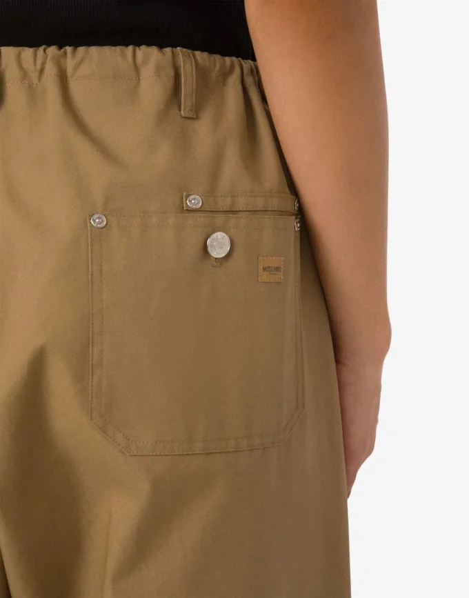 Pantaloni in twill di cotone Pantaloni in twill di cotone