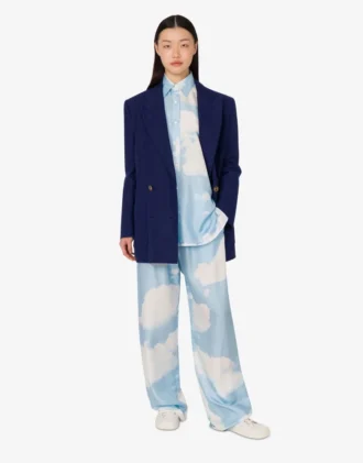 Giacca in cotone shantung Laurel Crown