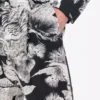 Pantaloni leggeri in popeline di cotone con stampa oca Pantaloni leggeri in popeline di cotone con stampa oca