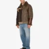 Pelle di montone mista shearling