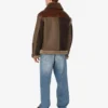 Pelle di montone mista shearling
