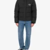 Piumino in nylon con logo Laurel Crown