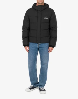 piumino in nylon con logo laurel crown 3 330x421 - Piumino in nylon con logo Laurel Crown