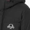 Piumino in nylon con logo Laurel Crown
