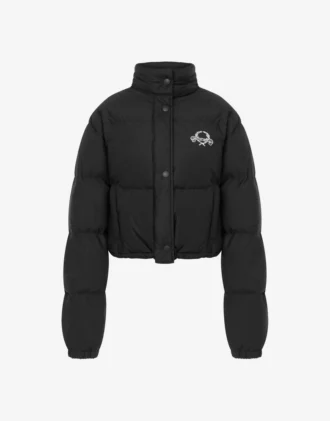 Piumino leggero in nylon Logo Laurel Crown