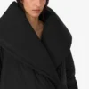 Piumino oversize in tessuto tecnico