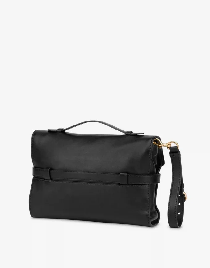 Pochette Moschino Tie Me Nappa Pochette Moschino Tie Me Nappa