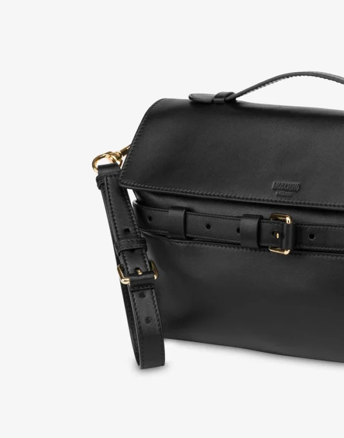 Pochette Moschino Tie Me Nappa Pochette Moschino Tie Me Nappa