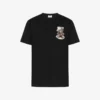 Polo in jersey di cotone biologico Moschino Teddy Bear
