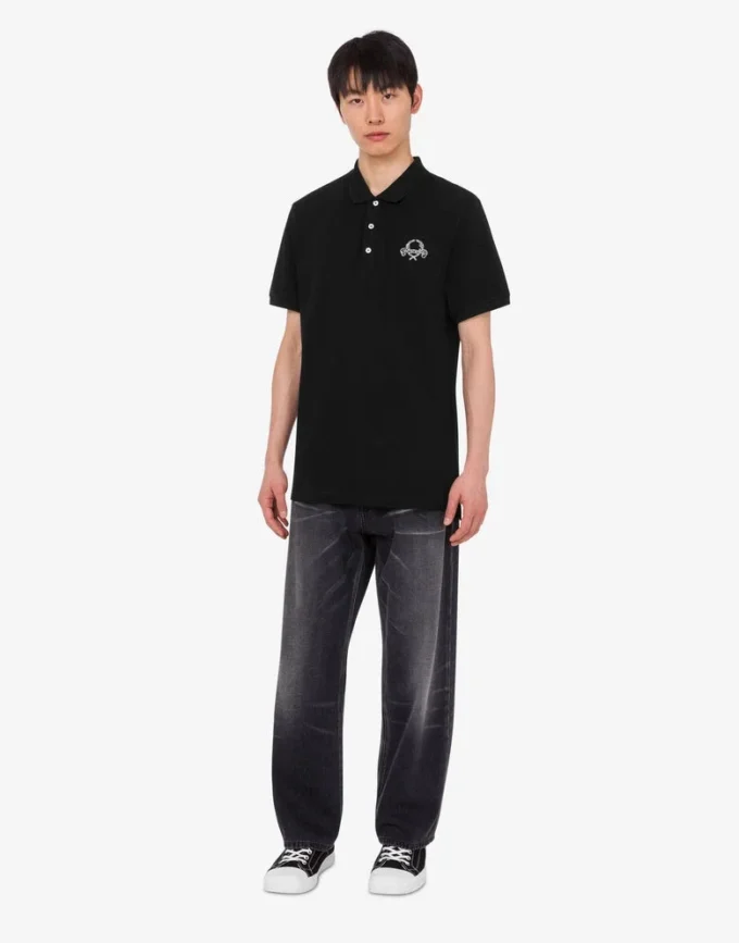 Polo in piqué di cotone Laurel Crown Polo in piqué di cotone Laurel Crown