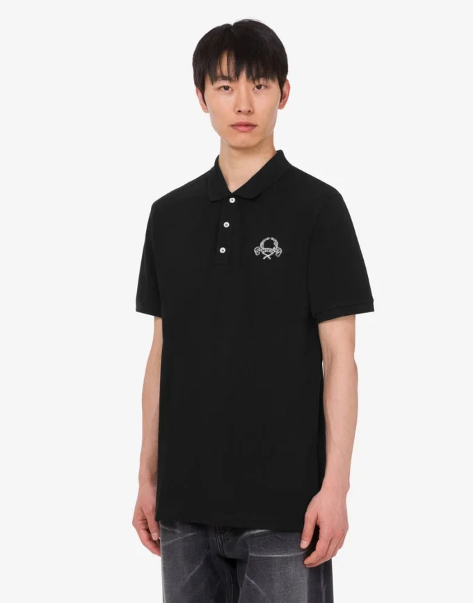 Polo in piqué di cotone Laurel Crown Polo in piqué di cotone Laurel Crown