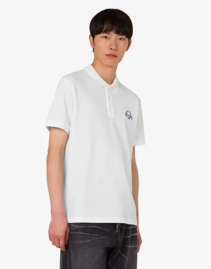 Polo in piqué di cotone Laurel Crown Polo in piqué di cotone Laurel Crown