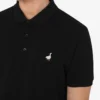 Polo in piqué di cotone Ricamo Goose Polo in piqué di cotone Ricamo Goose
