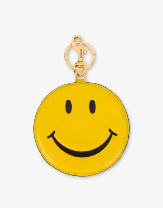 Portachiavi in nappa Smiley®