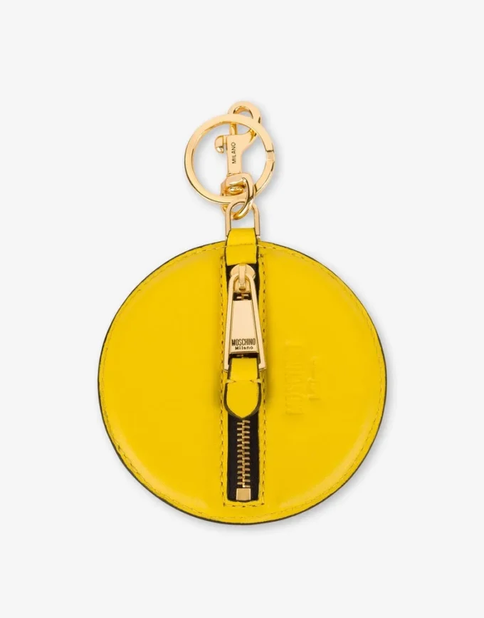 Portachiavi in nappa Smiley®