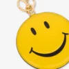 Portachiavi in nappa Smiley®