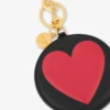 Portachiavi in pelle di vitello Big Heart
