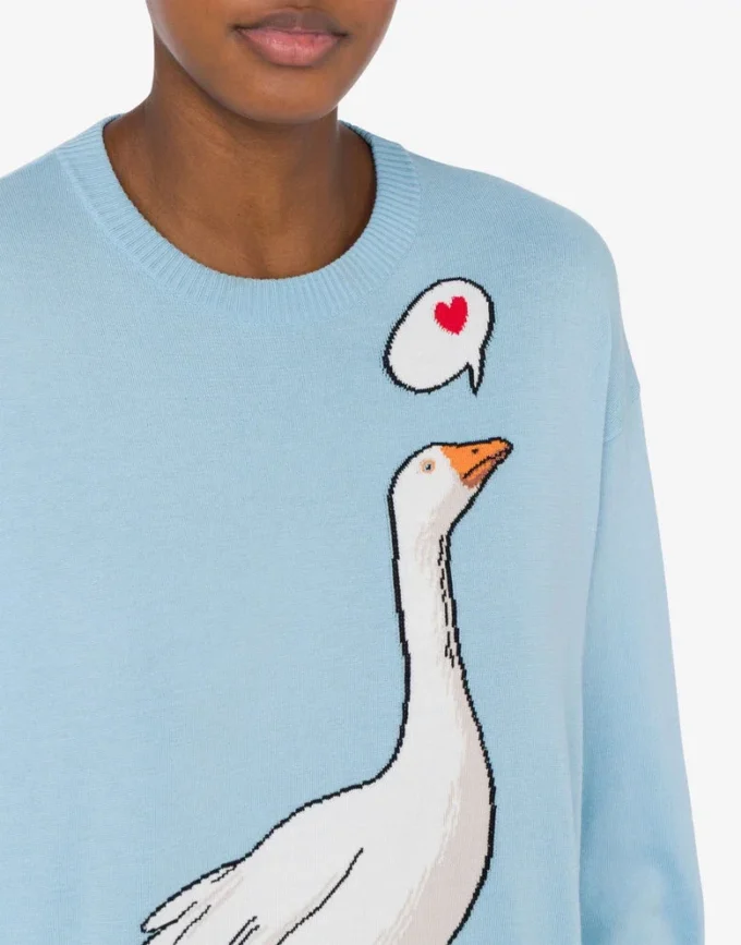 Pullover in cotone Goose Pullover in cotone Goose