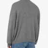 Pullover in lana e cashmere Ricamo con corona di alloro Pullover in lana e cashmere Ricamo con corona di alloro