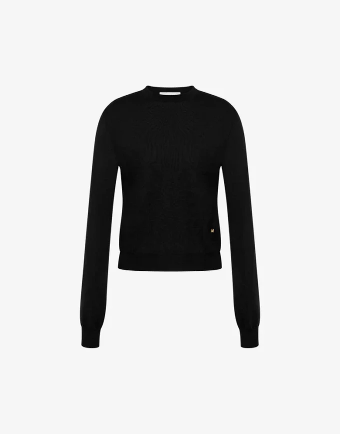 Pullover in lana e seta Golden M Pullover in lana e seta Golden M