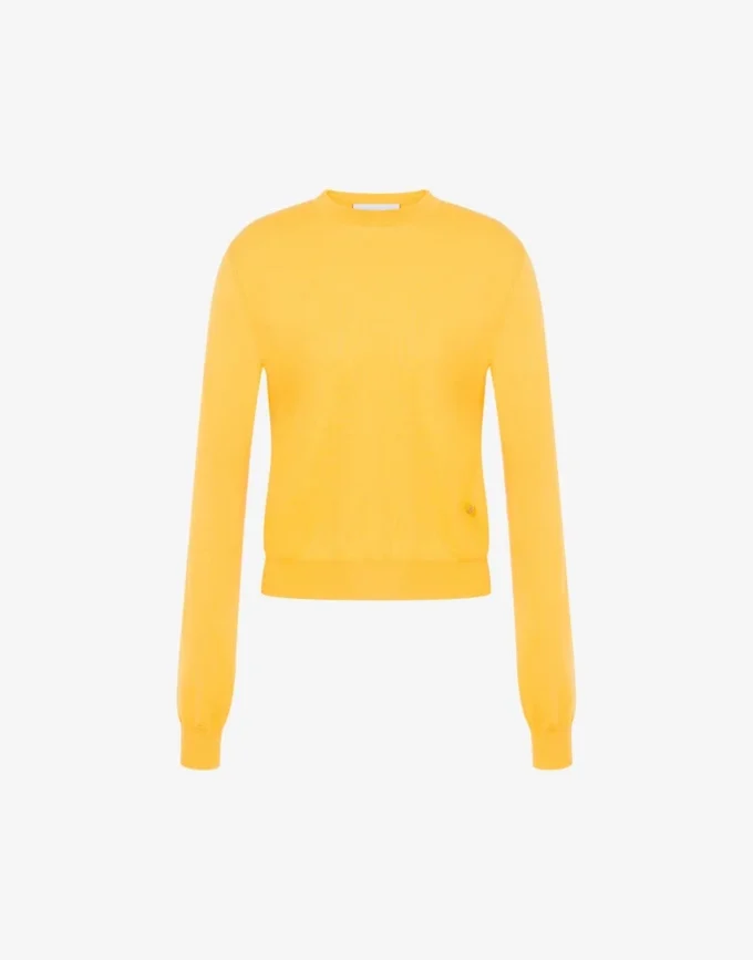 Pullover in lana e seta Golden M Pullover in lana e seta Golden M