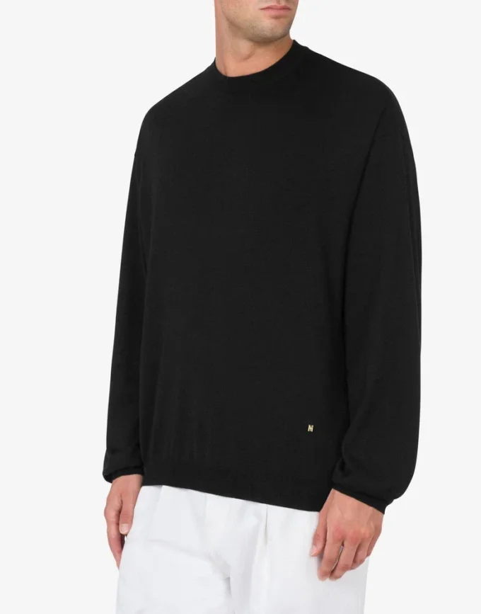 Pullover in lana e seta Golden M