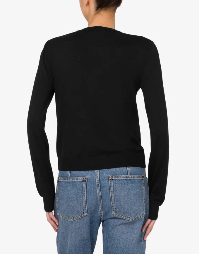 Pullover in lana e seta Golden M