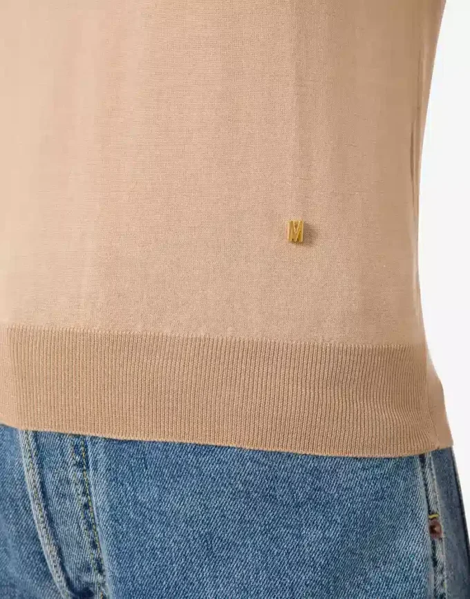 Pullover in lana e seta Golden M