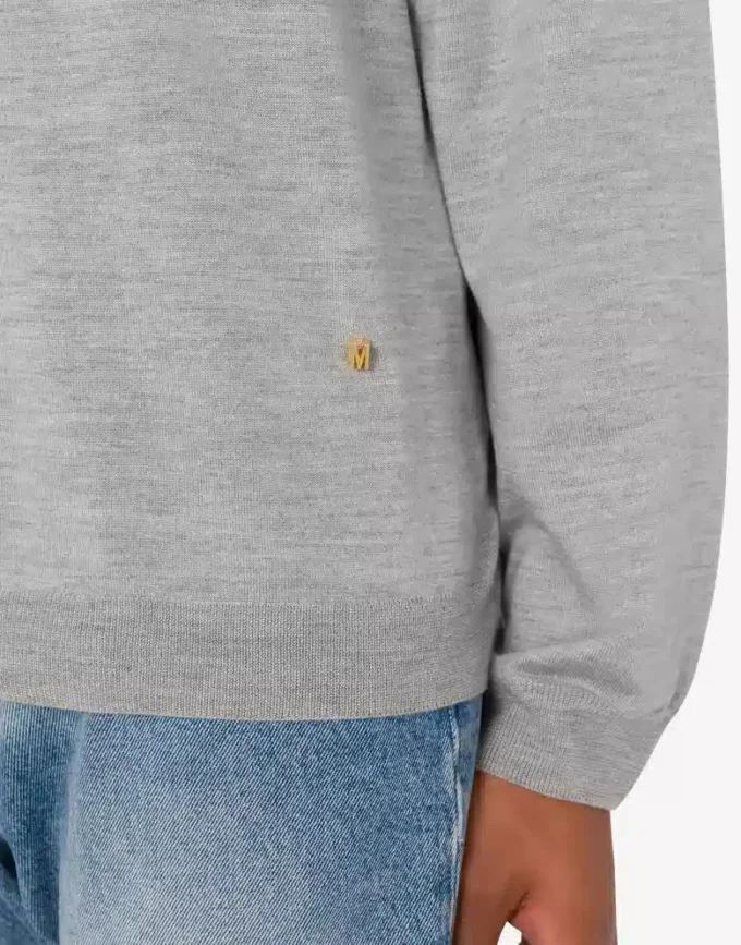 Pullover in lana e seta Golden M