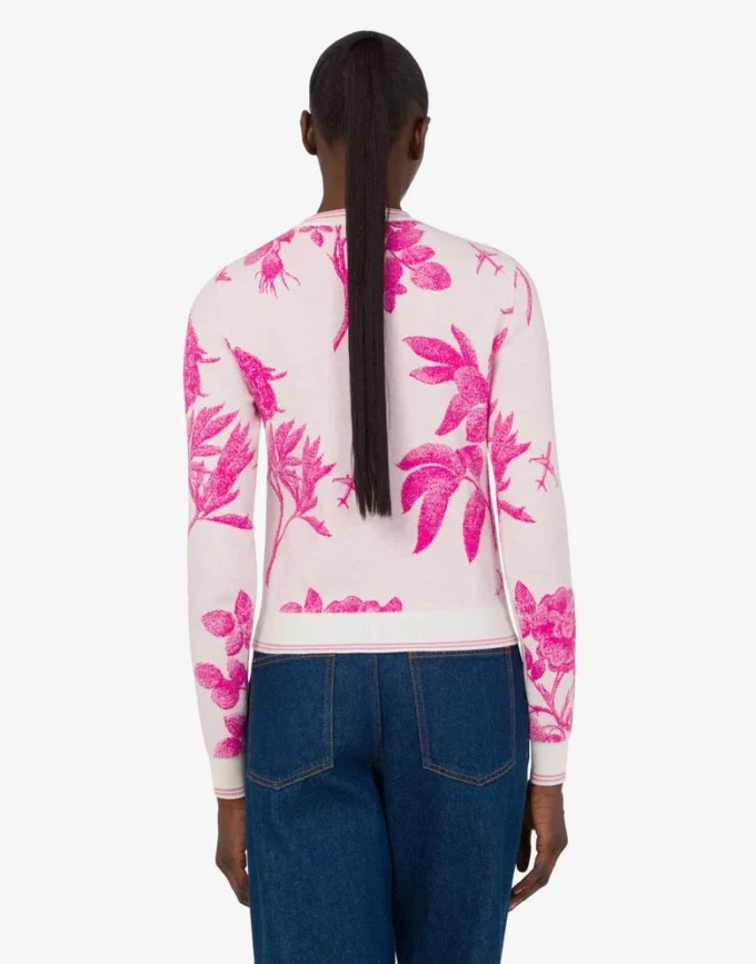 Pullover in lana elasticizzata
