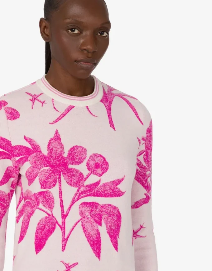 Pullover in lana elasticizzata