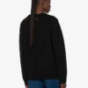 Pullover in lana merino ricamato