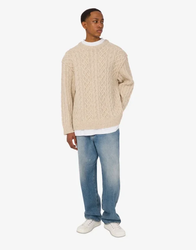 Pullover in lana Shetland