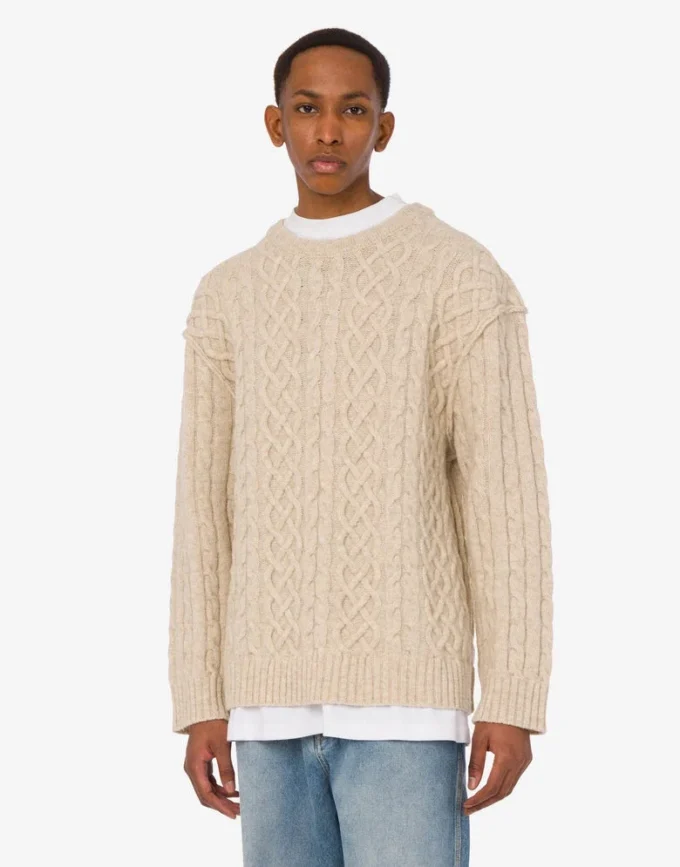 Pullover in lana Shetland