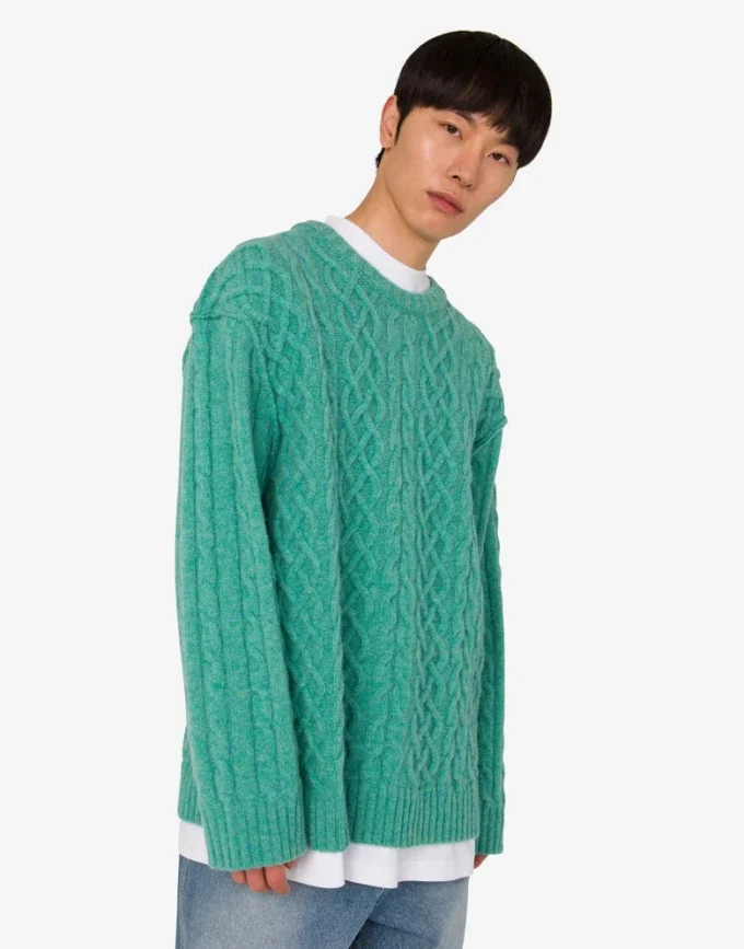 Pullover in lana Shetland