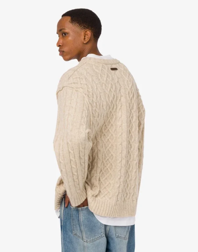 Pullover in lana Shetland