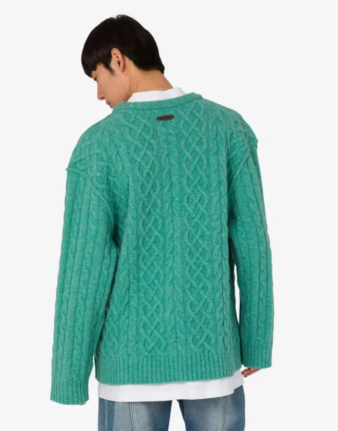 Pullover in lana Shetland