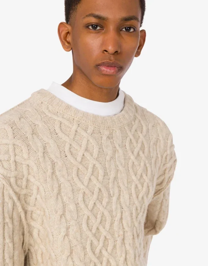 Pullover in lana Shetland