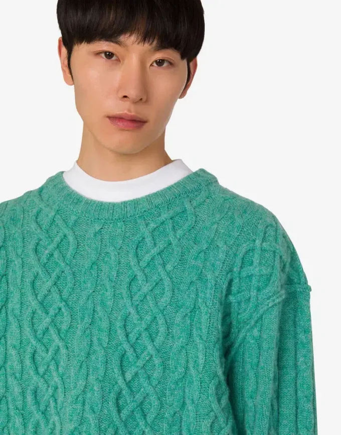 Pullover in lana Shetland