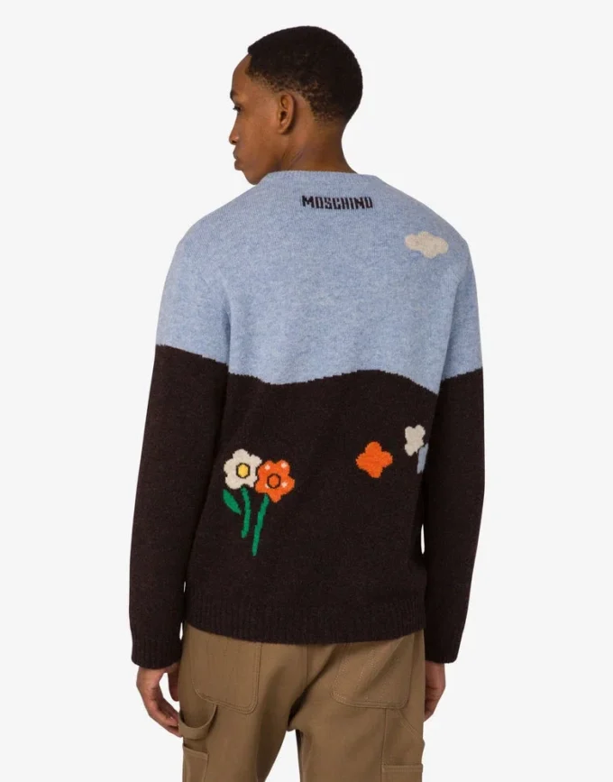 Pullover in lana Shetland Archivio