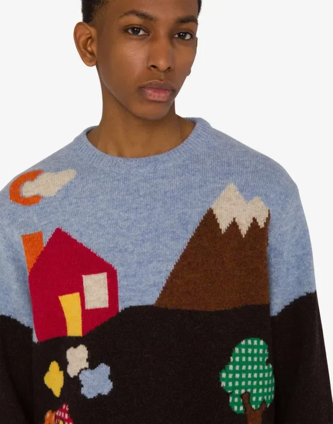 Pullover in lana Shetland Archivio