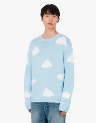 Pullover in misto cotone biologico Archive Cloud