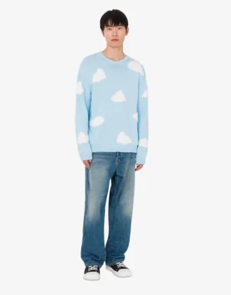 Pullover in misto cotone biologico Archive Cloud