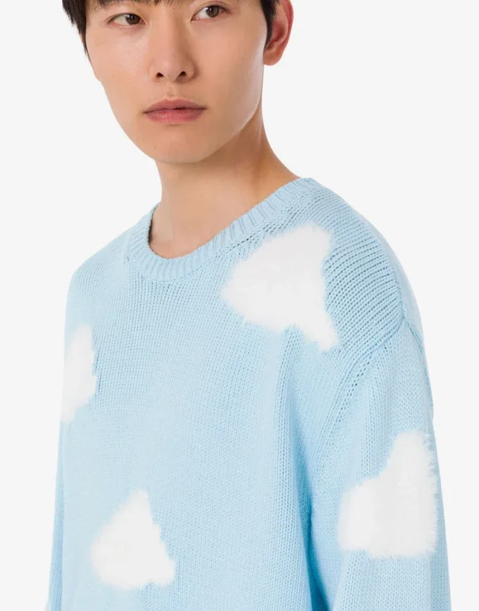 Pullover in misto cotone biologico Archive Cloud